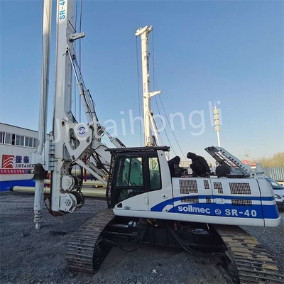 ποιότητας  Kelly Miniature Used Rotary Drilling Rig SR40 50M Used Piling Rig For Construction Εργοστάσιο
