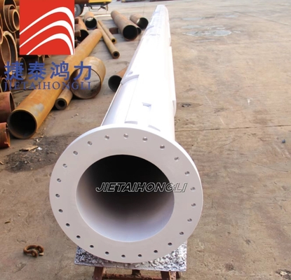 Imt Mait Bauer Soilmec που ενδασφαλίζει το φραγμό OD 470mm του Kelly