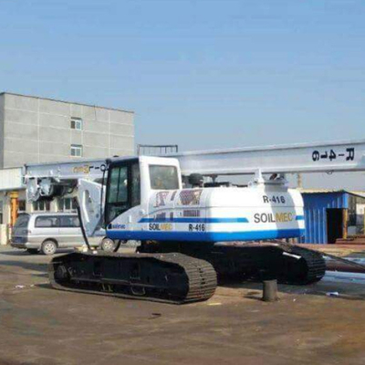 Εγκατάσταση γεώτρησης SR40 SR60 SR70 SR80 SR65 Soilmec από δεύτερο χέρι για τη συσσώρευση της κατασκευής βιομηχανίας