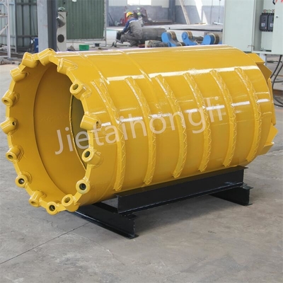 OD800mm κάδος βαρελιών πυρήνων βράχου με τα δόντια σφαιρών για το σκληρό έδαφος