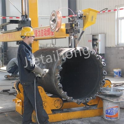 OD800mm κάδος βαρελιών πυρήνων βράχου με τα δόντια σφαιρών για το σκληρό έδαφος